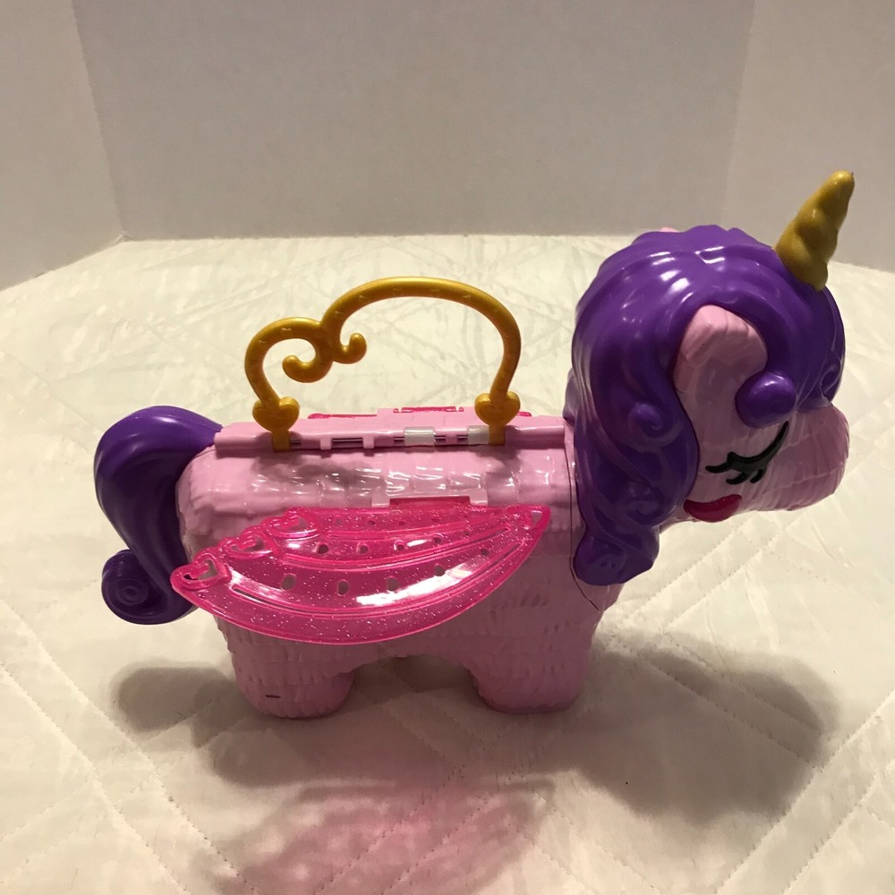 Polly Pocket 2-in-1 Unicorn Party travel case‎